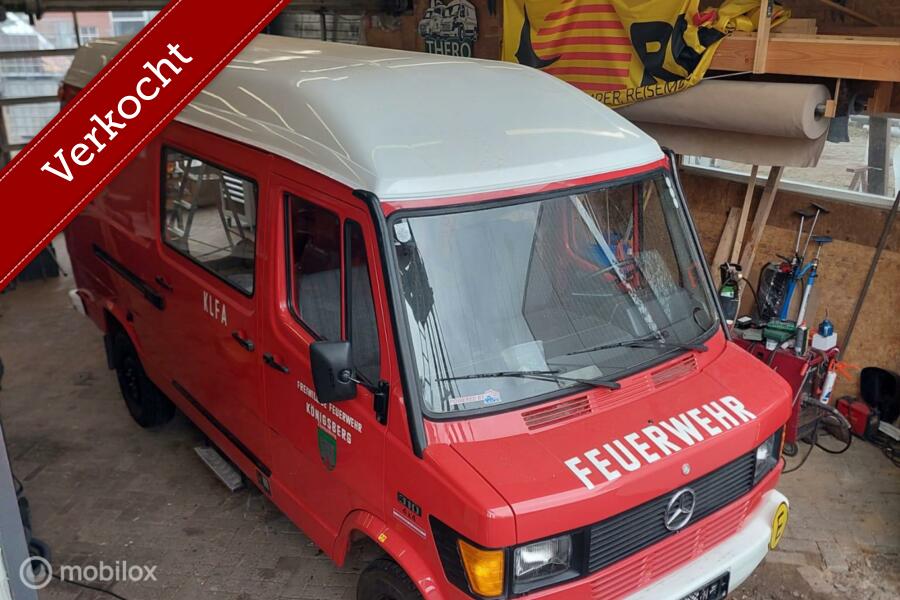 Mercedes 310 4x4 hoogdak sperren 47500 km