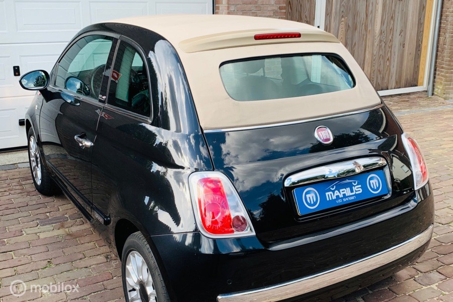 Fiat 500 0.9 TwinAir Leer LMV Interscope2012 Dak opent niet