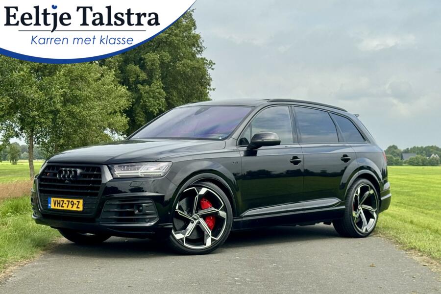 Audi SQ7 4.0 TDI quattro|Grijs kenteken|Keramisch|B&O Adv.|Nachtzicht|Vent.+massage|Nachtzicht|Topstaat!
