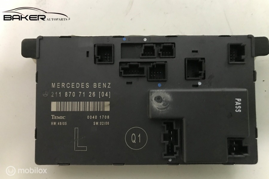Deurmodule linksvoor Mercedes E-klasse W211 ('02-'09)