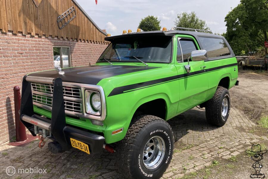 Dodge Ramcharger w100 w200 400 bigblock cabrio lpg