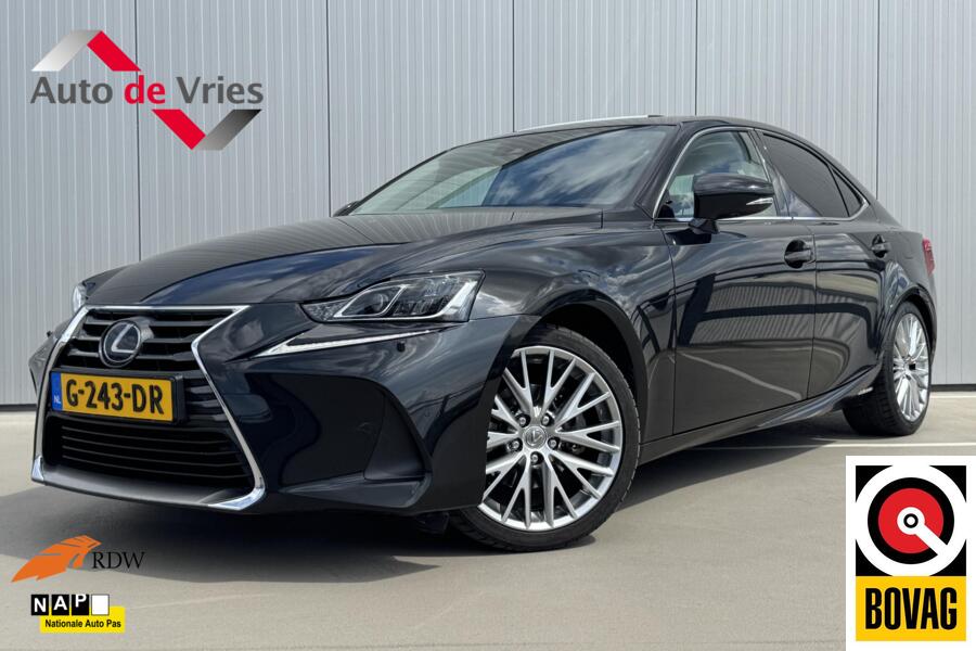Lexus IS 300h Hybrid Luxury Line|NL-Auto|Schuifdak|LED
