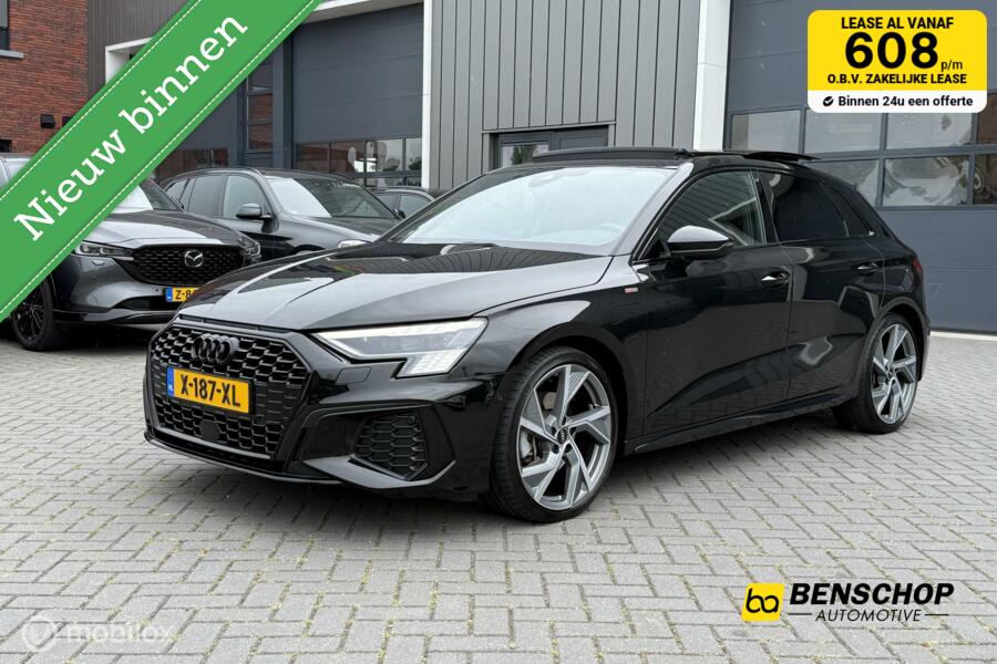 Audi A3 Sportback 35 TFSI 3x S-line Panodak Matrix LED Navi Carplay Camera Alcantara