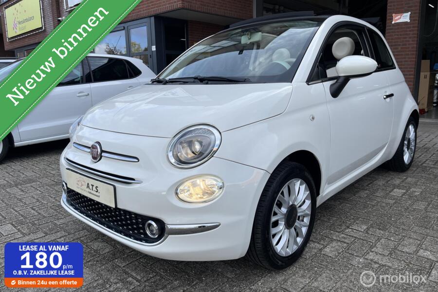 Fiat 500 C 1.2 Lounge CABRIO*AIRCO*CRUISE*PDC*