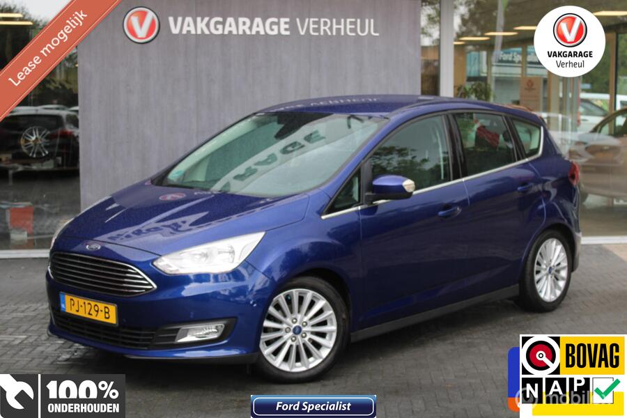 Ford C-Max 1.0 Titanium|125Pk|Trekhaak|Navi|Boekjes