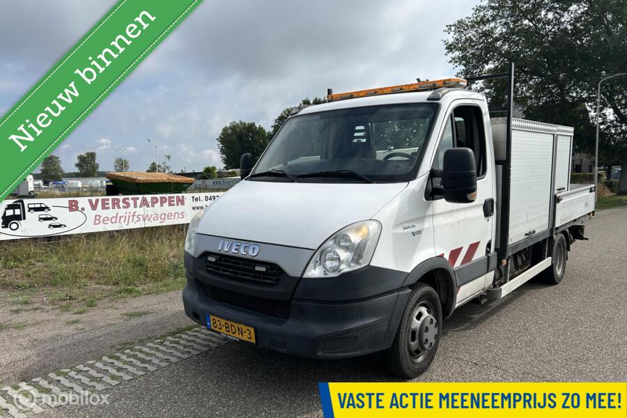 Iveco Daily 50C14G AARDGAS CNG OPEN LAADBAK, rijbewijs C !!!