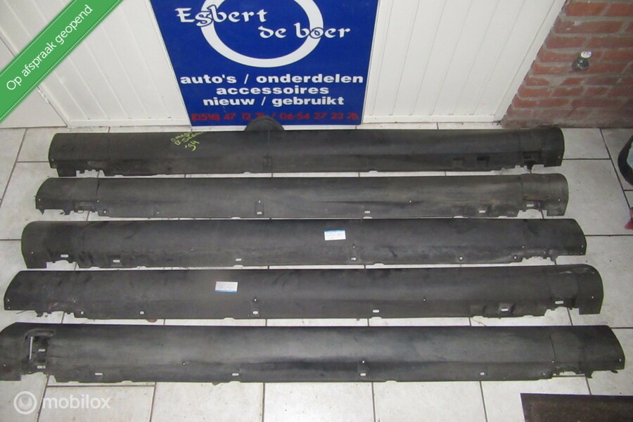 Zijskirts dorpelspoiler Opel Omega B, bj '94 tm '99