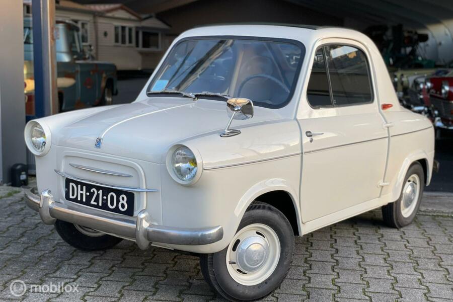 Vespa 400 Wit BJ1958 met NL kenteken!