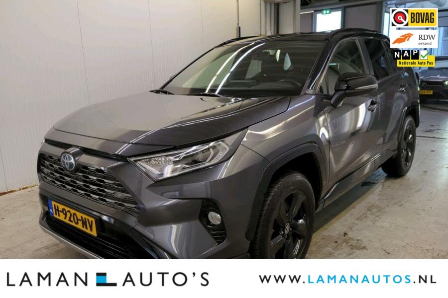 Toyota RAV4 2.5 Hybrid 218pk Bi-Tone | JBL CarPlay Halfleder ECC Nav 18" LMV ACC Camera Trekhaak Metallic | Hybrid Voorschoten