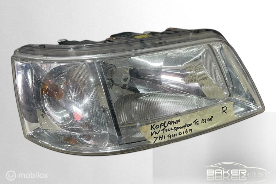 Koplamp rechts Volkswagen Transporter T5 (03-09) 7H1941016N