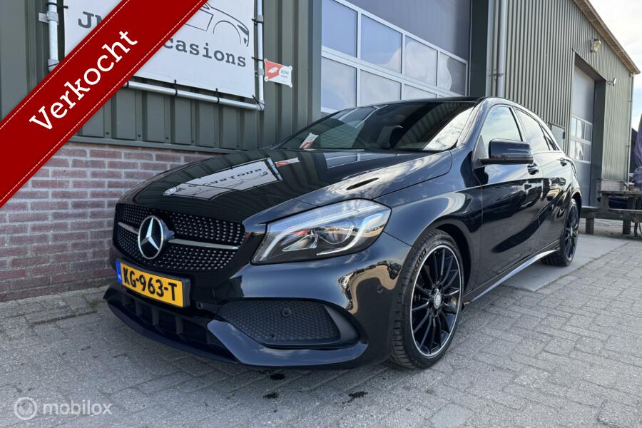 Mercedes A-klasse A160 AMG Night Edition|CarPlay|Navi|Cruise|