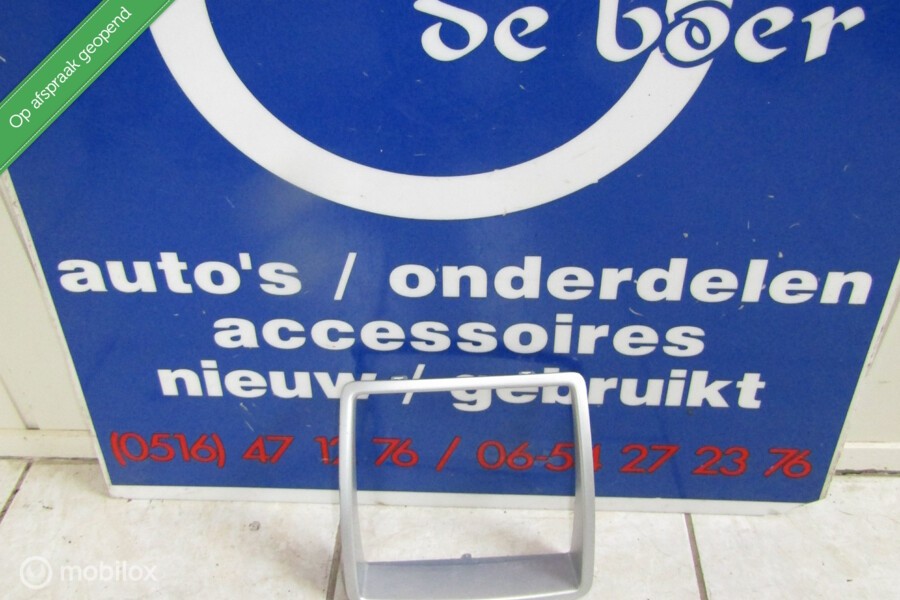radiorand zilver Vivaro Trafic Primastar pookknop deurhendel