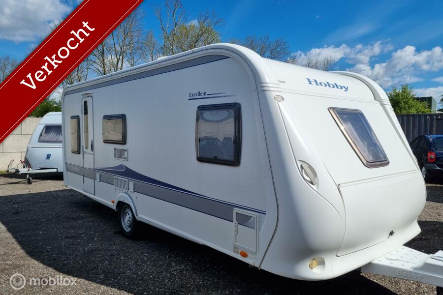 HOBBY 560 KMFE 2009 STAPELBED,BOILER,TOILET,VOORTENT,