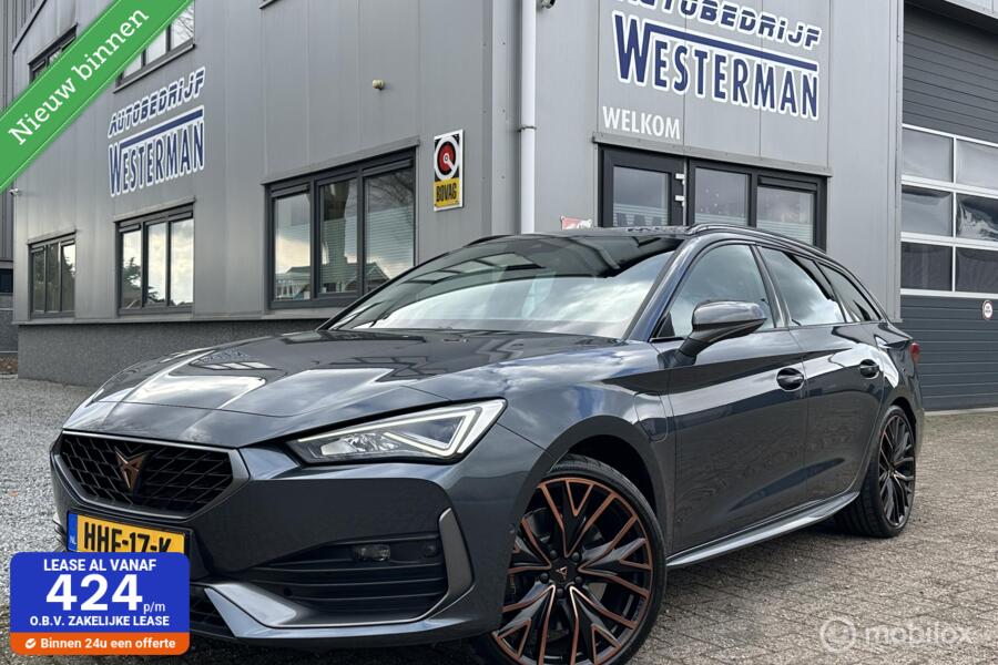 CUPRA Leon Sportstourer 1.4 e-Hybrid VZ Copper Edition 245Pk Camera Trekh. 19"Lmv etc.