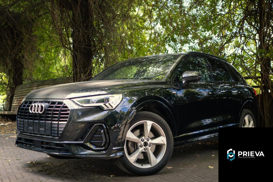 Audi Q3 45 TFSIe S-Line|245 pk PHEV| Zwart Optiek+ VOL LEDER