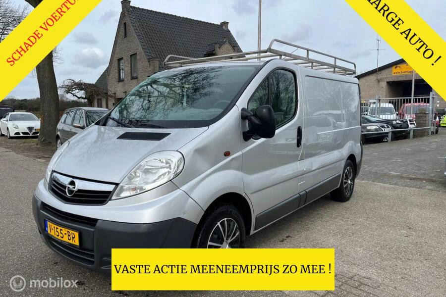 Opel VIVARO 2.0 CDTI L1/H1 AIRCO SCHADE RECHTS !!! MARGE AUTO !!! VASTE PRIJS ZO MEE !!