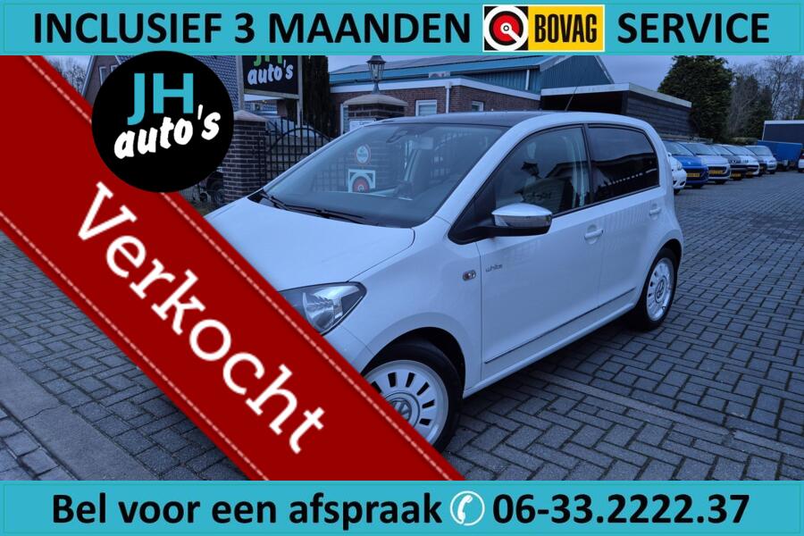 Volkswagen Up! 1.0 high up! White up! BM PANO/CRUISE/1E-EIG