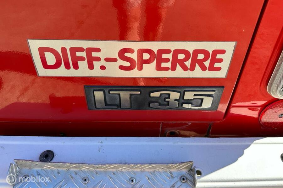 Volkswagen LT 35 Benzine Sperdifferentieel 1988 brandweer