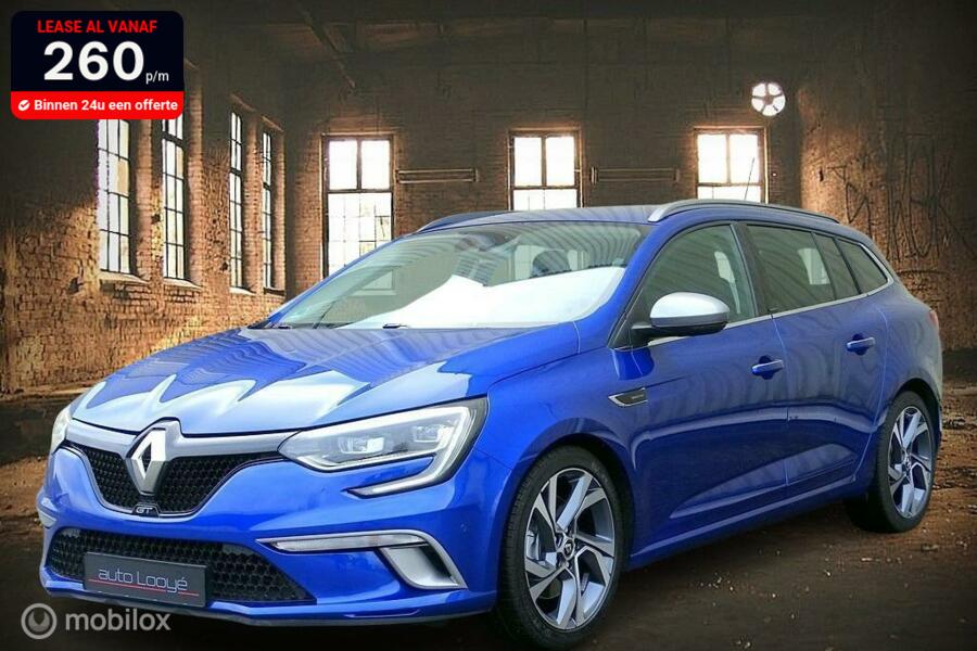 Renault Megane Estate 1.6 TCe GT 205 PK, aut., org. NL, 18 inch, groot onderh. uitgev.
