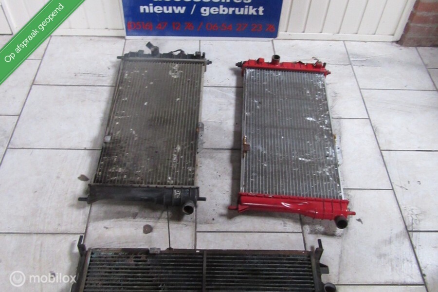Radiateur radiator koeler Opel Kadett E GSI, bj '84 tm '91
