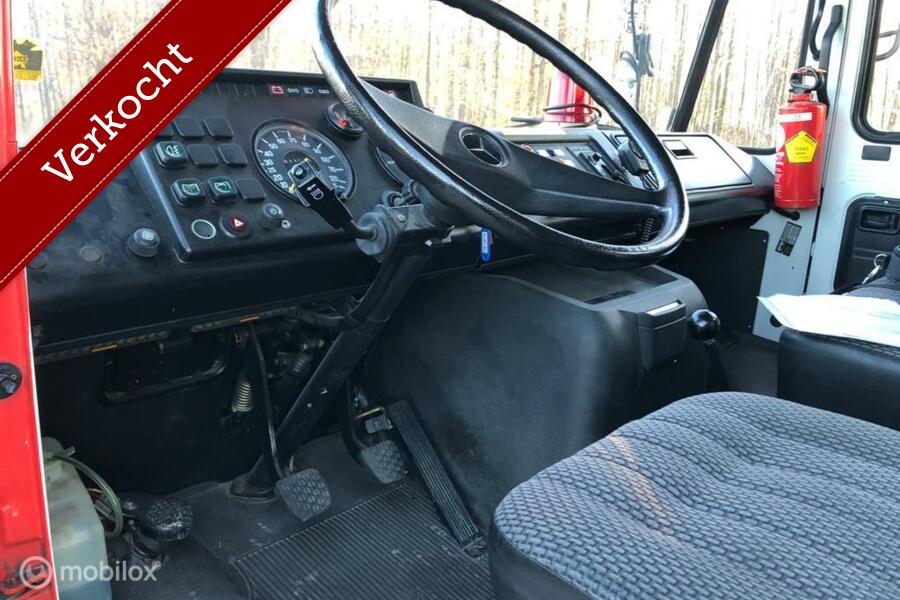 Verkocht Mercedes 508  11duizend kilometer Brandweer camper