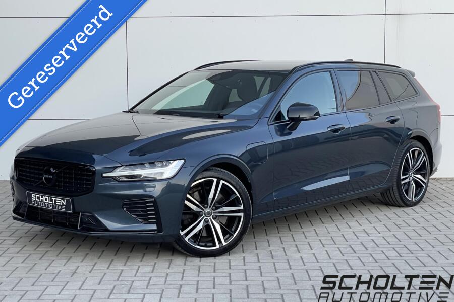 Volvo V60 2.0 T8 Twin Engine AWD R-Design Leder H&K Trekhaak ACC BLIS