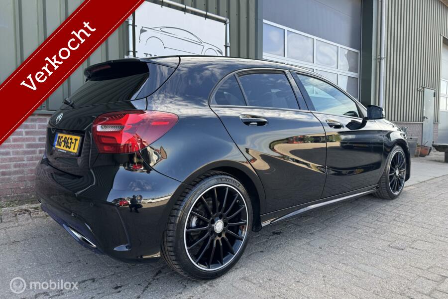 Mercedes A-klasse A160 AMG Night Edition|CarPlay|Navi|Cruise|