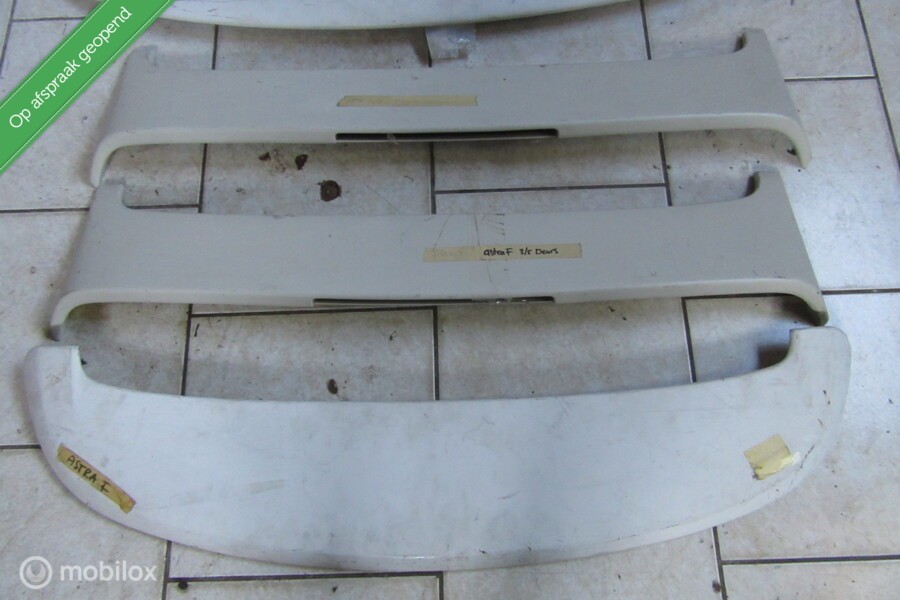 Achterklepspoiler  Opel Astra F, bj '91 t/m '97