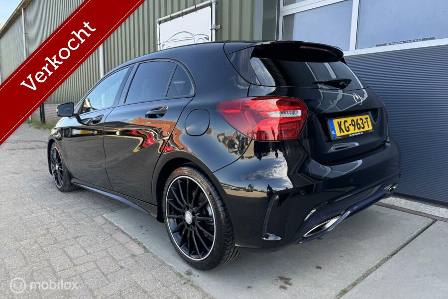 Mercedes A-klasse A160 AMG Night Edition|CarPlay|Navi|Cruise|