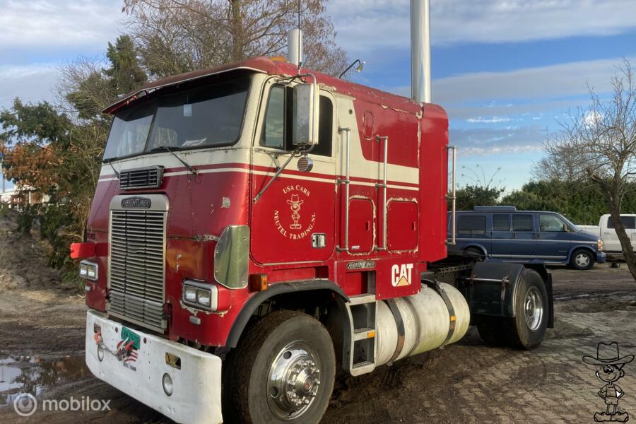 Freightliner Fla COE frontsteer jake brake! caterpillar 3406