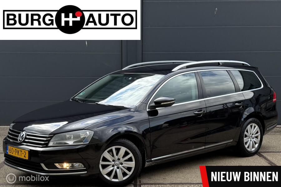 Volkswagen Passat Variant 1.8 TSI Comfortline - 1E EIGENAAR - ZWART LEDER - ECC - NAVI - CRUISE CONTROLE - PARKEERSENSOREN - LM VELGEN - NAP - NL AUTO - APK T/M 22-08-2026 -