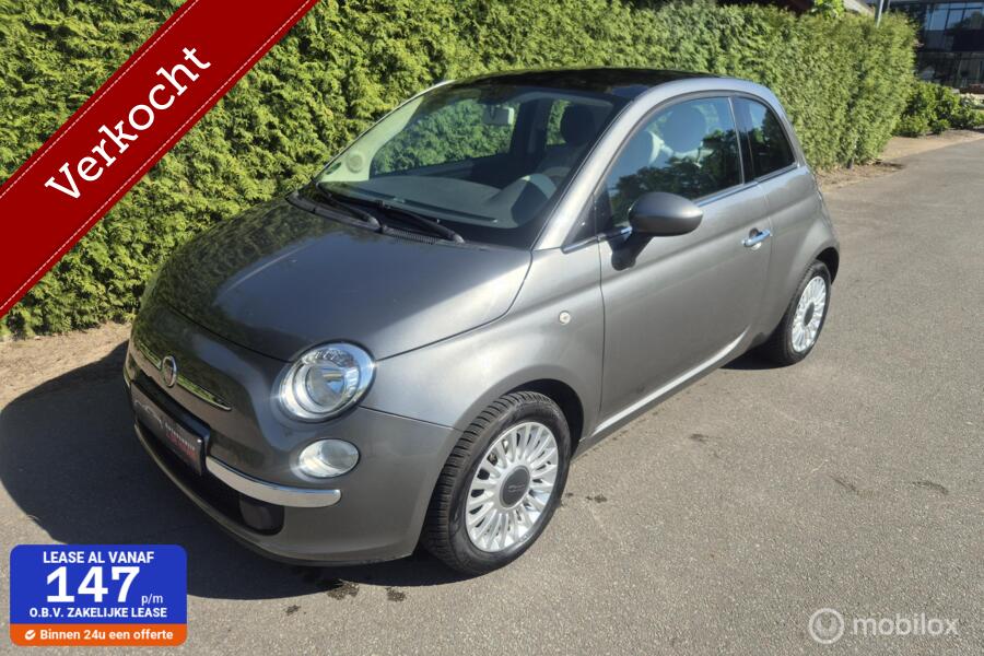 Fiat 500 1.2 Lounge Panoramadak Airco Apk 8-27