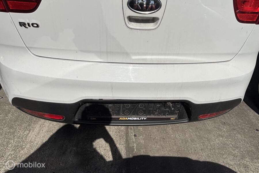 Achterbumper wit Kia Rio III ('10-'20)