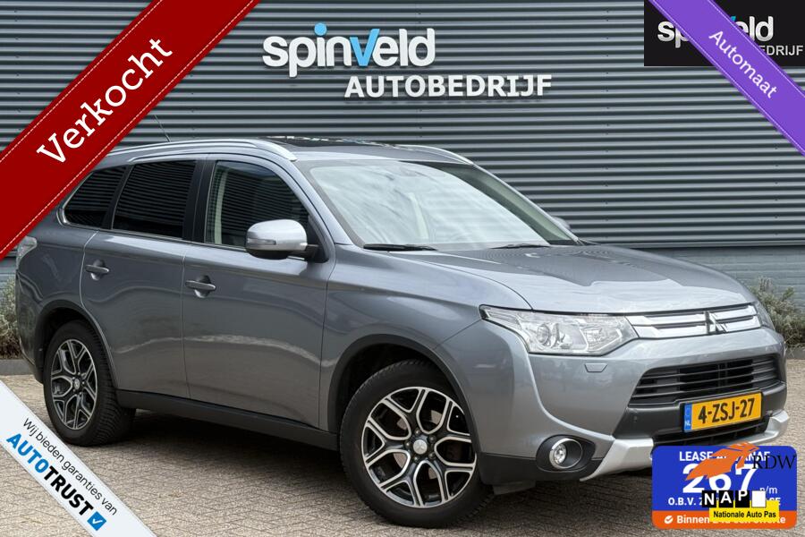 Mitsubishi Outlander 2.0 Instyle 4WD 7P BJ`15 NAP NL 1ste Eig. Dealer onderhouden