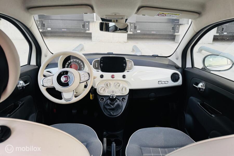 Fiat 500 1.2 Lounge Cruise Groot scherm PDC