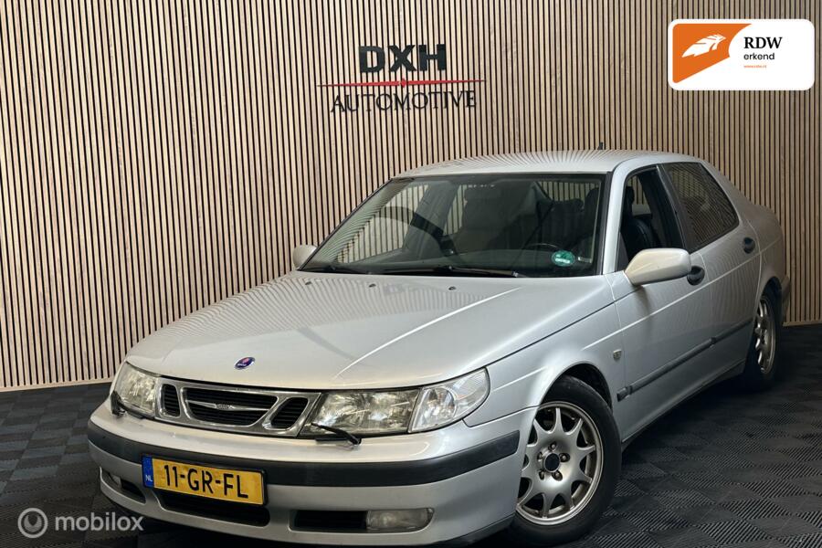 Saab 9-5 2.3t S 185pk AUTOMAAT APK-2/2026 LEDER STOELV CRUIS