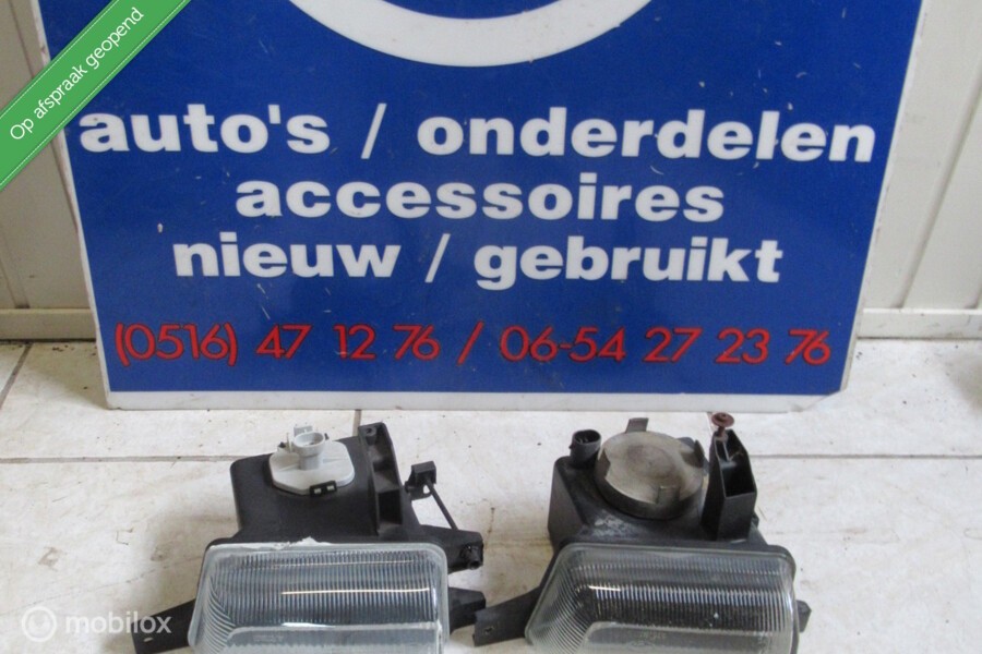 Verstraler rechts in voorbumper Astra G, bj '98 tm '03