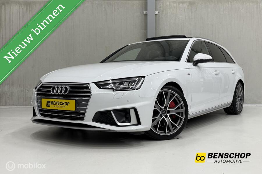 Audi A4 Avant 45 TFSI quattro 3x S-line Panodak Leer Virtual Carplay Matrix led Standkachel