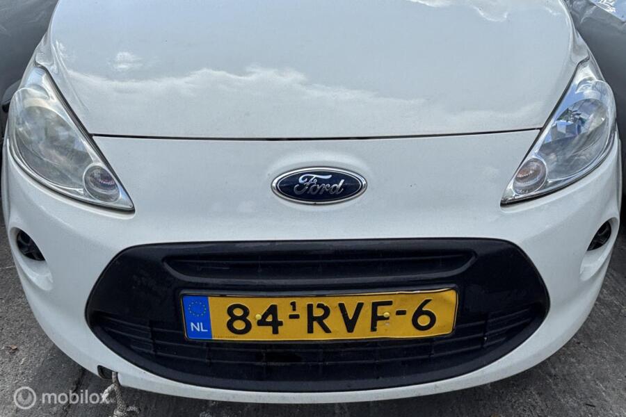 Voorbumper wit Ford Ka II ('08-'16)