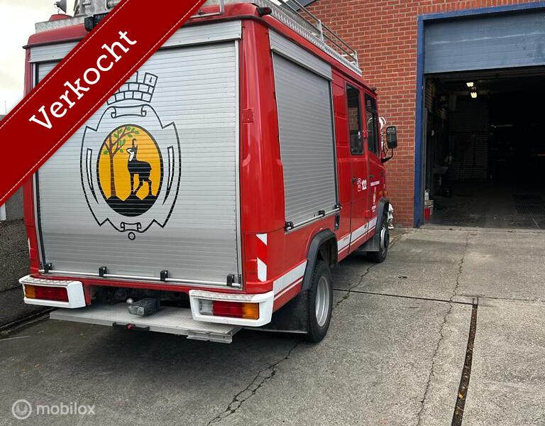 Mercedes 609 Vario 15774 Km Brandweer 1988