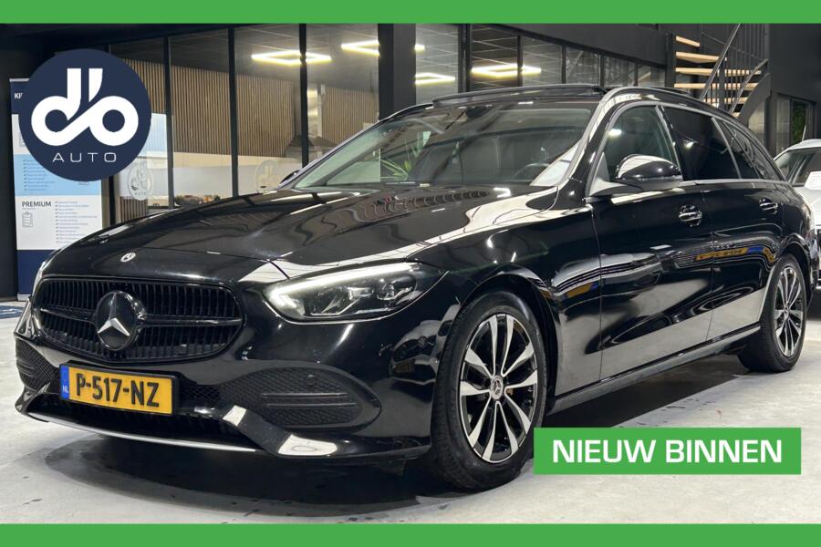 Mercedes C-klasse Estate 180 170pk AUTOM. Business Line NIEUW MODEL I PANO I WIDE SCREEN + DIGI DASHB. ORG.NL + DEALER O.H