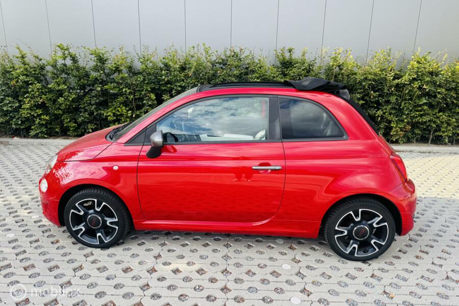 Fiat 500 Cabrio 1.2 Sport Nav 16inch DAB PDC Beats Leer