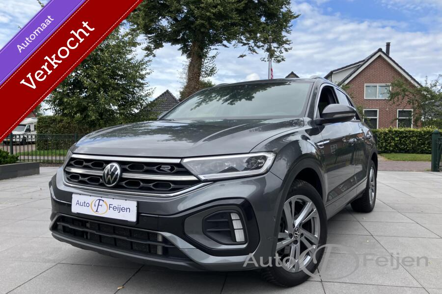 Volkswagen T-Roc 1.5 TSI R-Line Business NAVIGATIE ADATIVE CRUISE CONTROLE NAVIGATIE APPEL CARPLY LED VERLICHTING STOEL VERWARMING  LM  LANE ASSIST  DONKER GLAS