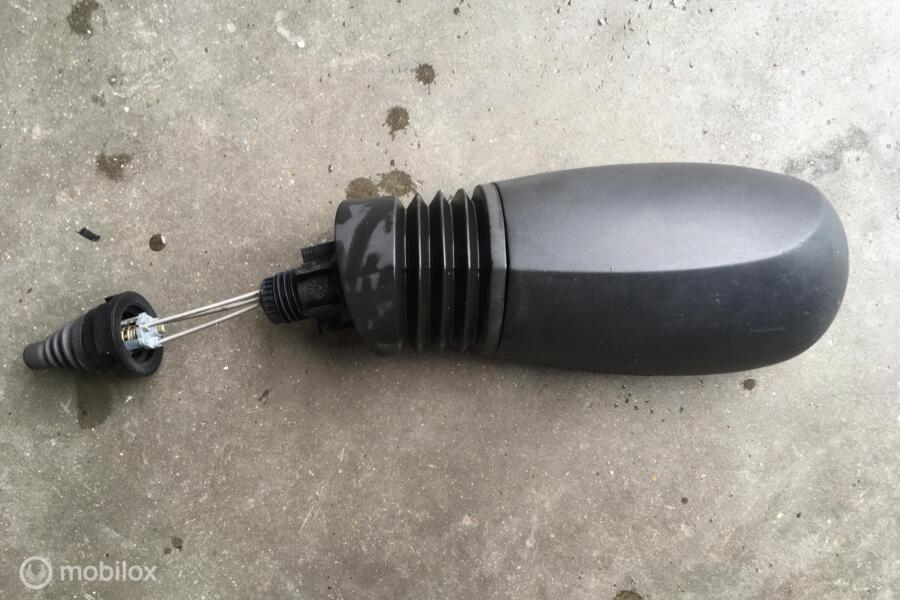 Buitenspiegel links zwart Fiat Punto II 1.2 ('99-'05)
