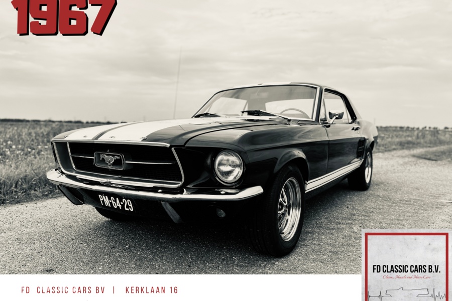 Ford Mustang Coupe V8 5.0 met Injectie BJ1967