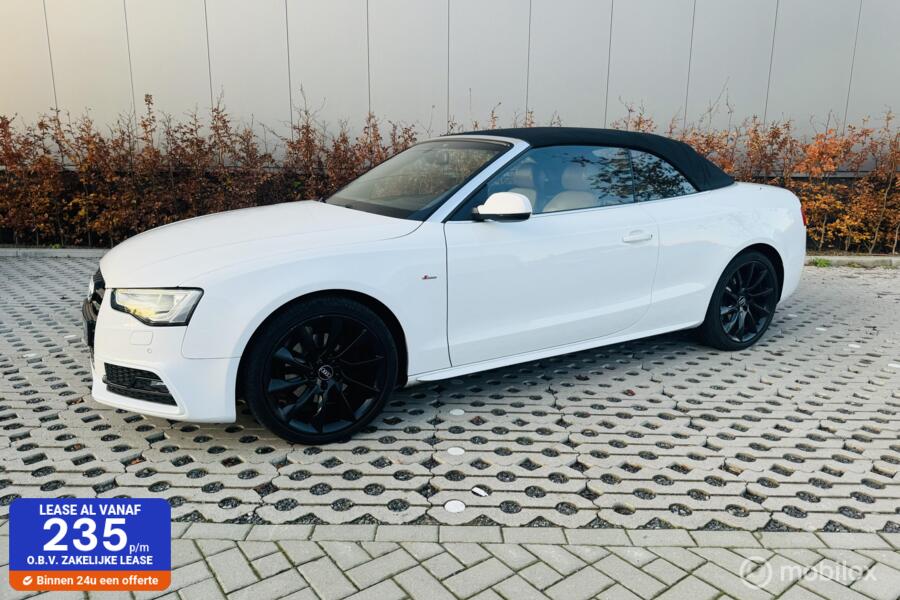 Audi A5 Cabriolet 1.8 TFSI S line Leer 19inch Navi