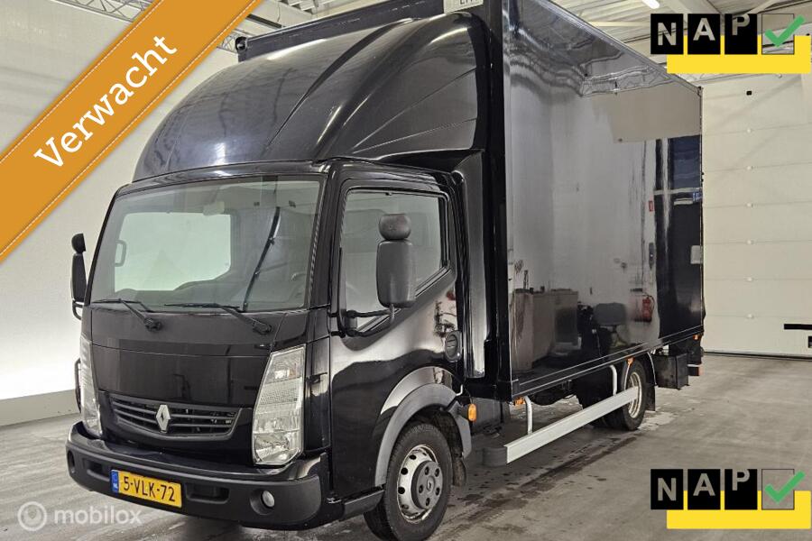 Renault Maxity bakwagen 3.0 DCi 150Pk Automaat L3 Euro-5 | Meubelbak met laadklep / Loopdeur | B-Rijbewijs | Nette staat