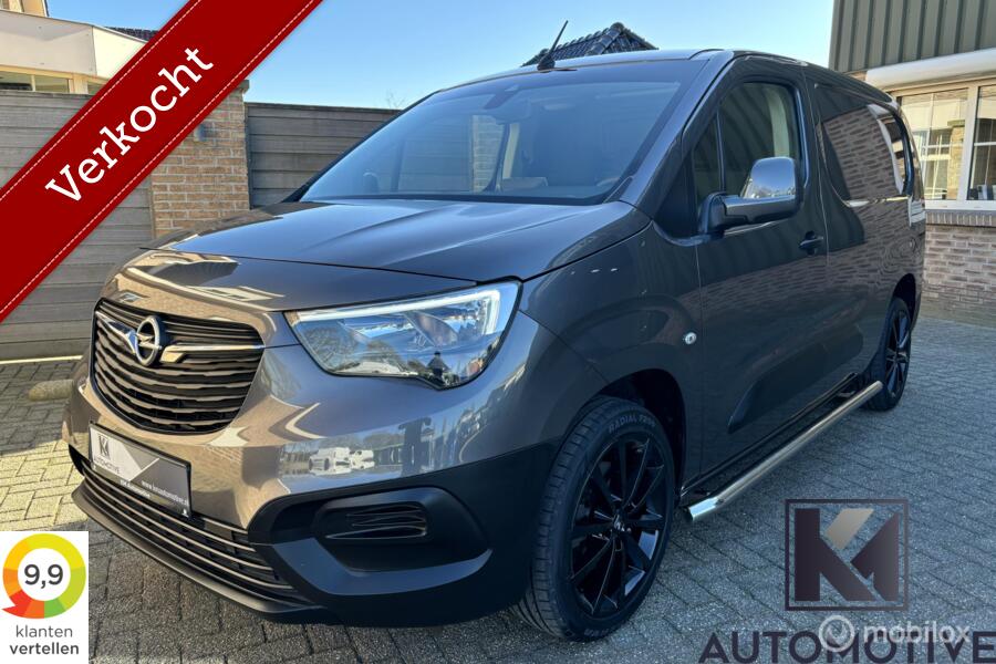 Opel Combo 1.2 Turbo L2|Carplay|3persoons|Trekhaak|18''|Led