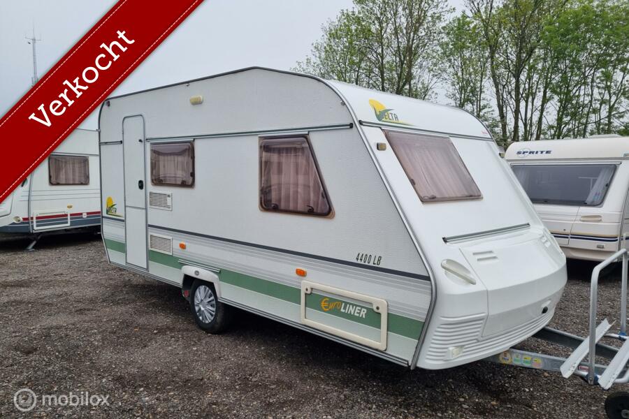 DELTA 4400 LB FRANS BED,MOVER,ACCU,VOORTENT,2X FIETSENDRAGER