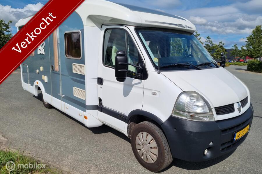 Knaus Sun Ti 650 Half-integraal 2005 ☆Cruise, Enkele Bedden☆